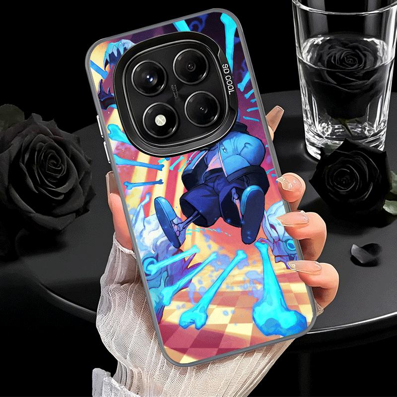 Мягкий чехол для телефона U-Undertale S-Sans для Xiaomi Redmi Note 13 14 15 Pro Plus 12S 12 11S 11 11T 10S 10 Ударопрочный чехол Задняя панель