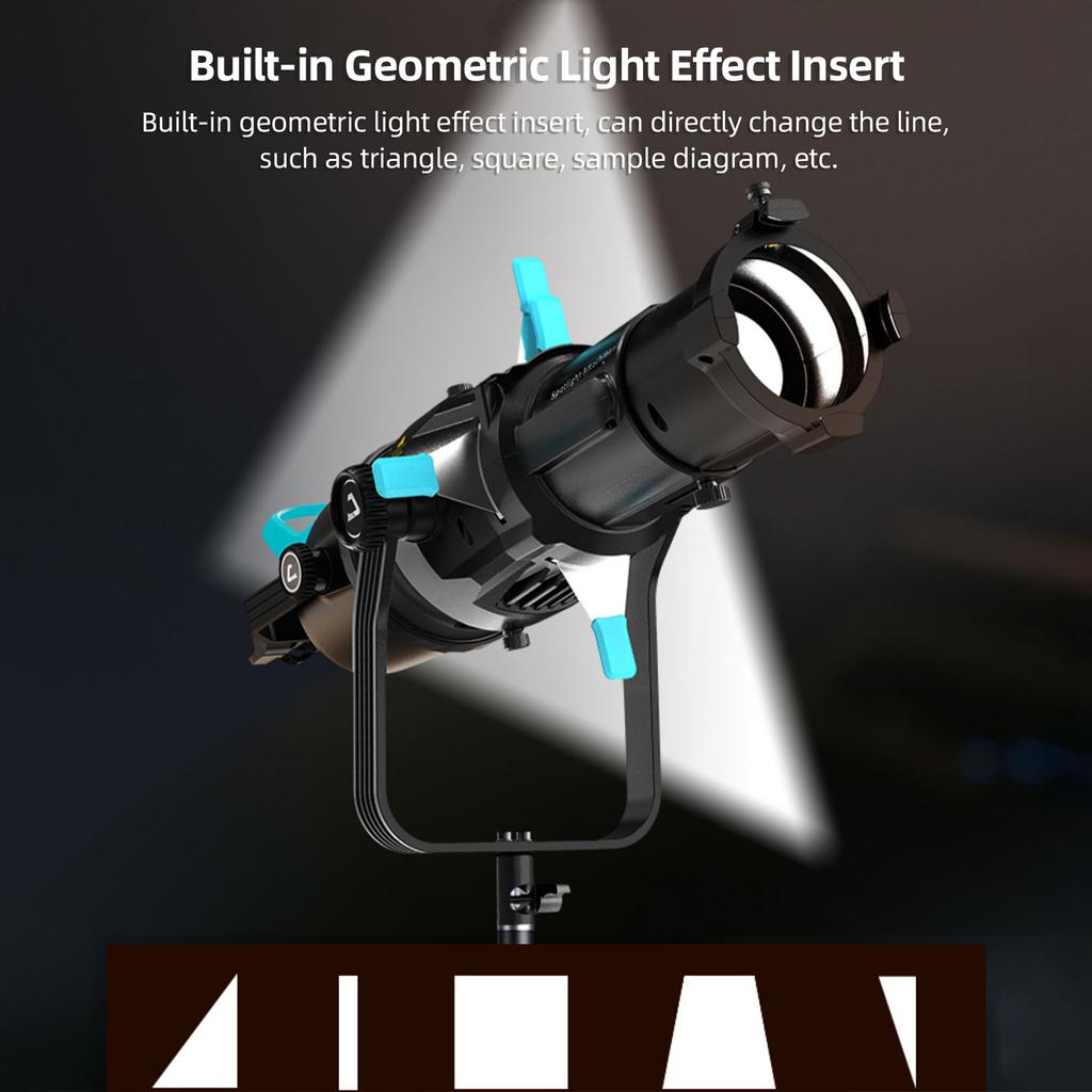 LIPPMANN Оптический прожектор Bowens Mount Conical Snoot Kit для светодиодного непрерывного света стробоскопа с