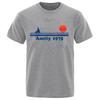 Amity 1975 Retro Print Tshirt Men Creativity Sweat Clothing Fashion Tee Clothes T Shirts Breathable T-Shirts Vintage Man Tshirts