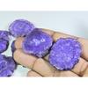 454Cts. Dyed Solar Druzy Agate Mix Shape Cabochon Loose Gemstone 07 Pcs Lot A-697