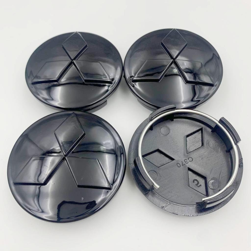 4pcs Set 58mm 60mm 81mm Universal Car Wheel Center Hub Caps for Mitsubishi Lancer ASX Outlander EVO Montero Mirage L200 Eclipse