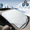 Universal Car Front Windshield Cover Auto Sunshade Snow Ice Protection Cover Winter Summer Windshield Shield