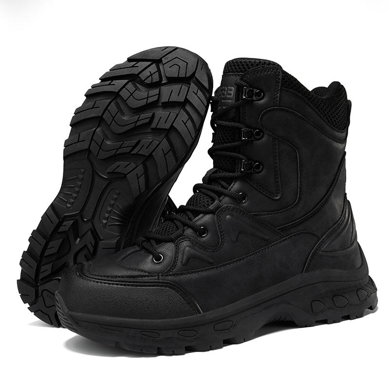 Men Tactical Boots Lace Up Hunting Work Ankle Size Plus Hiking Shoes Unisex Desert Male Brand Climbing Shoe Army Boot Waterproof