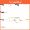 Винтажные металлические овальные солнцезащитные очки с защитой UV400 для модных мужчин и женщин