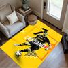 Cr7 Football Legend Area Rug Suitable for Bedrooms Outdoor Game Room Hallway Antislip Carpet Decorate Offices Best for Christmas