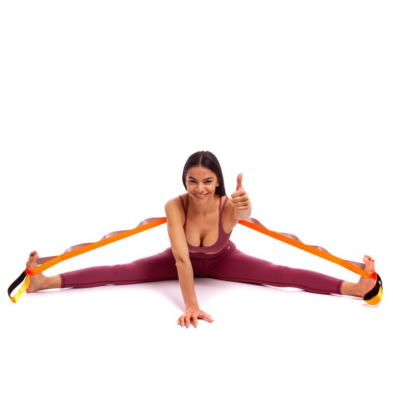 Лента для растяжки Record Stretch Strap