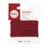 Elastic Thread, 1mm Card 5 M, Red