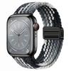 Нейлоновый складной ремешок с магнитной застежкой для часов Apple iWatch - универсальный модный плетеный ремешок S10