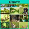 Painting Spring 5d Diy Diamond Landscape Diamond Embroidery Animal Cross Stitch Mosaic Home Decor Gift
