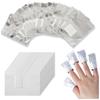 100 шт., алюминиевая фольга для снятия дизайна ногтей, замачиваемая акриловая пленка для снятия гель-лака, маникюрный инструмент