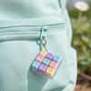 2/3/4/9-Keys Keyboard Fidget Toy, Stress Relief Push Button Finger Clicker Toy, LED Light-up Mechanical Keyboard Fidget Keychain