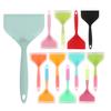 Silicone Spatula Cooking Utensils Beef Meat Egg Kitchen Scraper Wide Pizza Cooking Tools Shovel Non-stick Spatula Kitchenware
