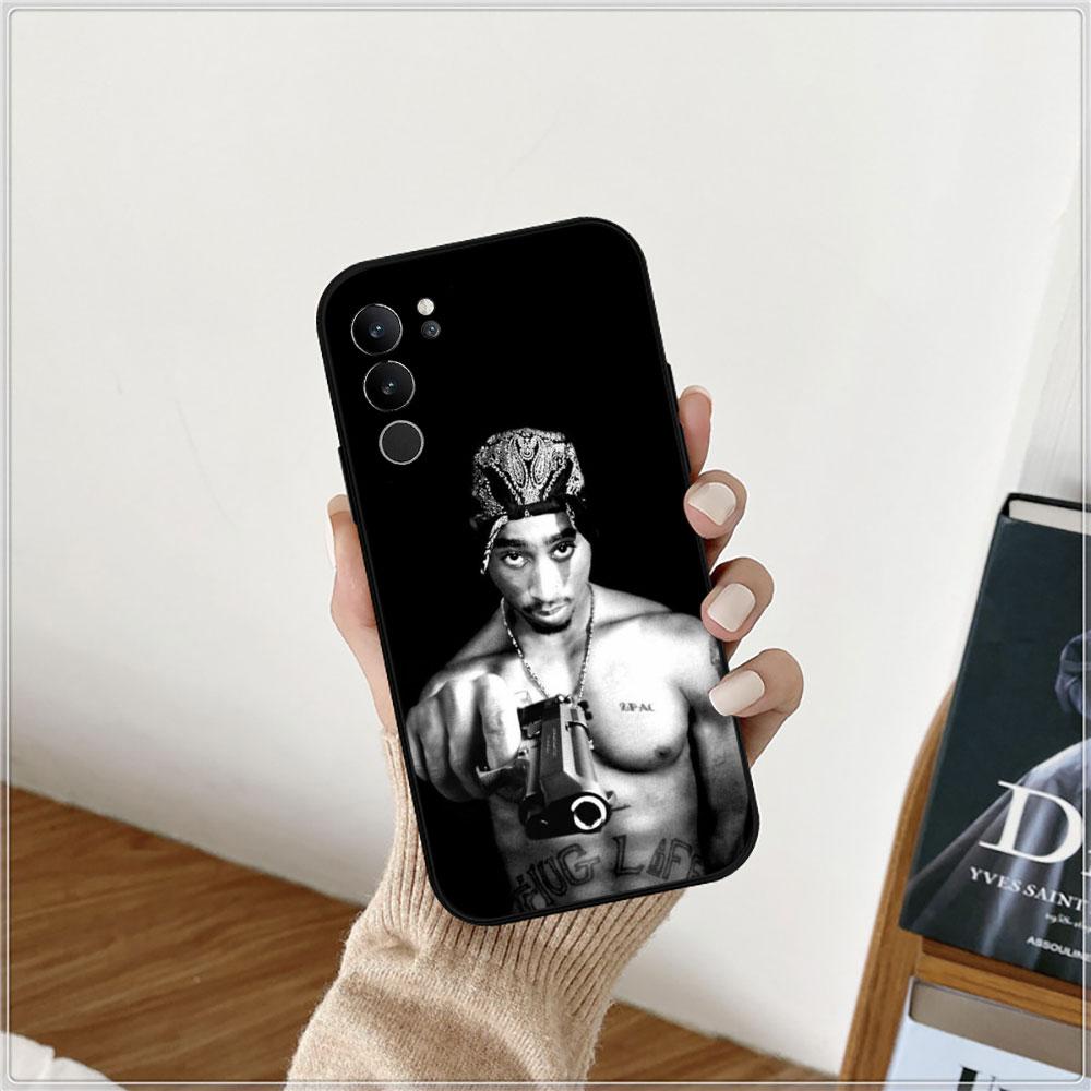 Чехол для телефона рэпера 2pac певца Tupac для VIVO V30 V29 V29E V27 V27E V25 V23 V23E V21 V21E V20 V20SE V17 V15 V11 V11I 5G PRO