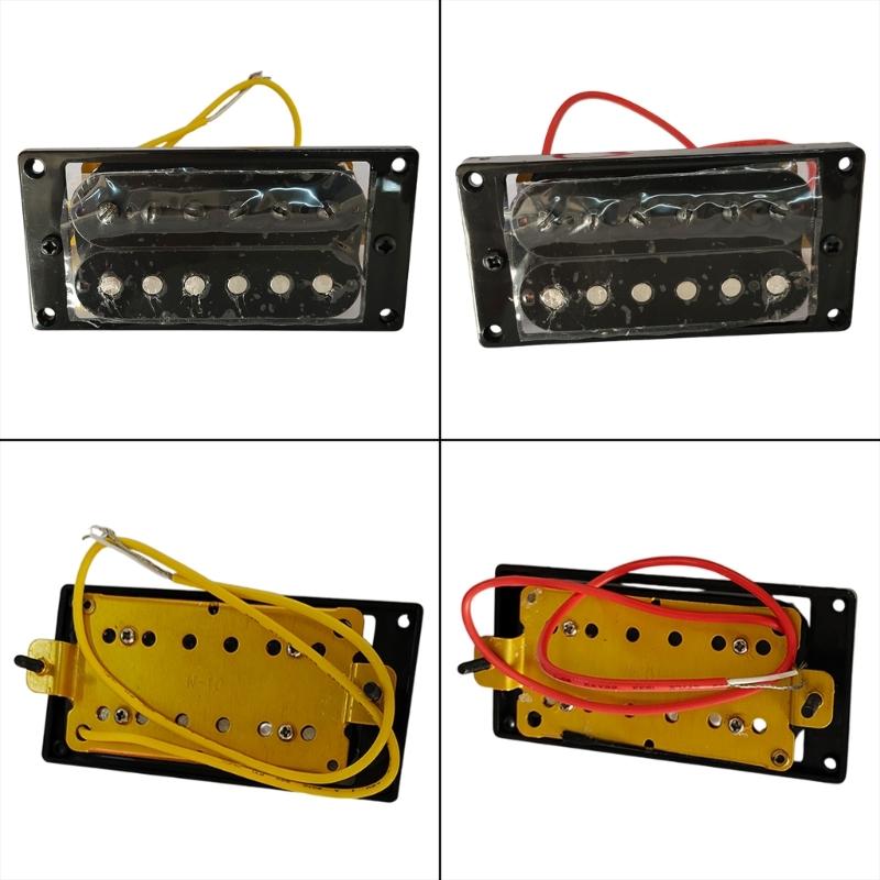 Электрогитара Звукосниматели Humbucker для Бриджа и Грифа Простые в Использовании