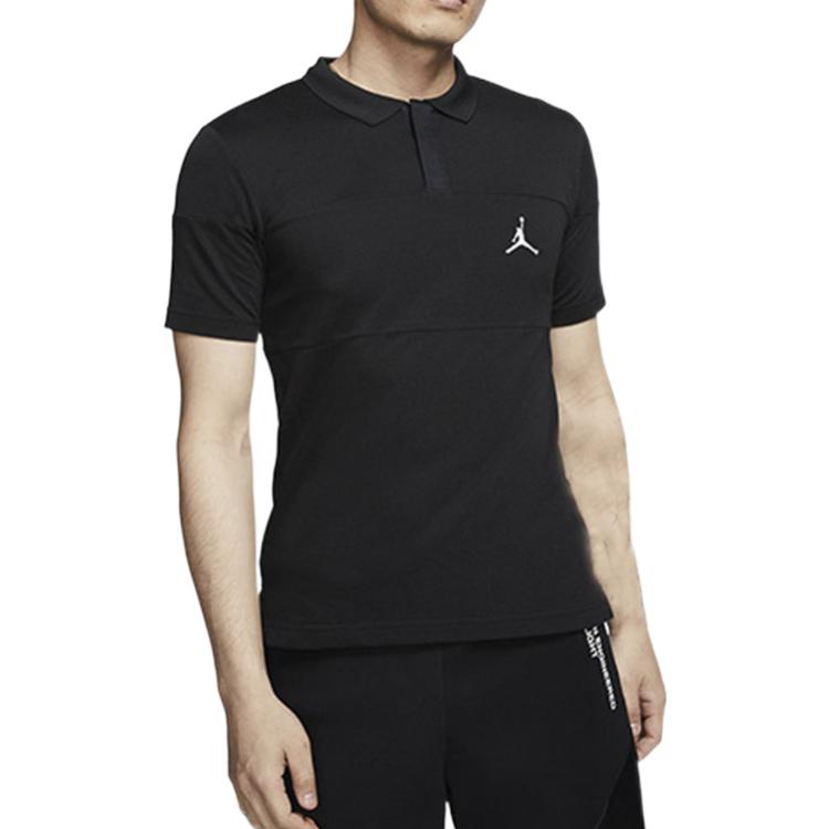 Jordan Мужская футболка-поло Jumpman Air с воротником-поло, умеренного прямого кроя, CJ4705-010