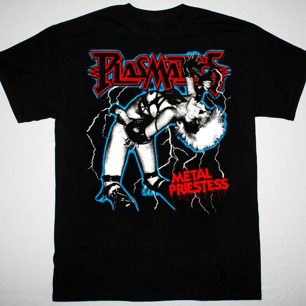 VTG Plasmatics rock T-shirt black Short sleeve All Sizes S-5Xl Unisex T-Shirt