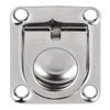 Boat Hatch Pull Ring Handles 304 Stainless Steel High Hardness for Yacht 44x38mm1.7x1.5in