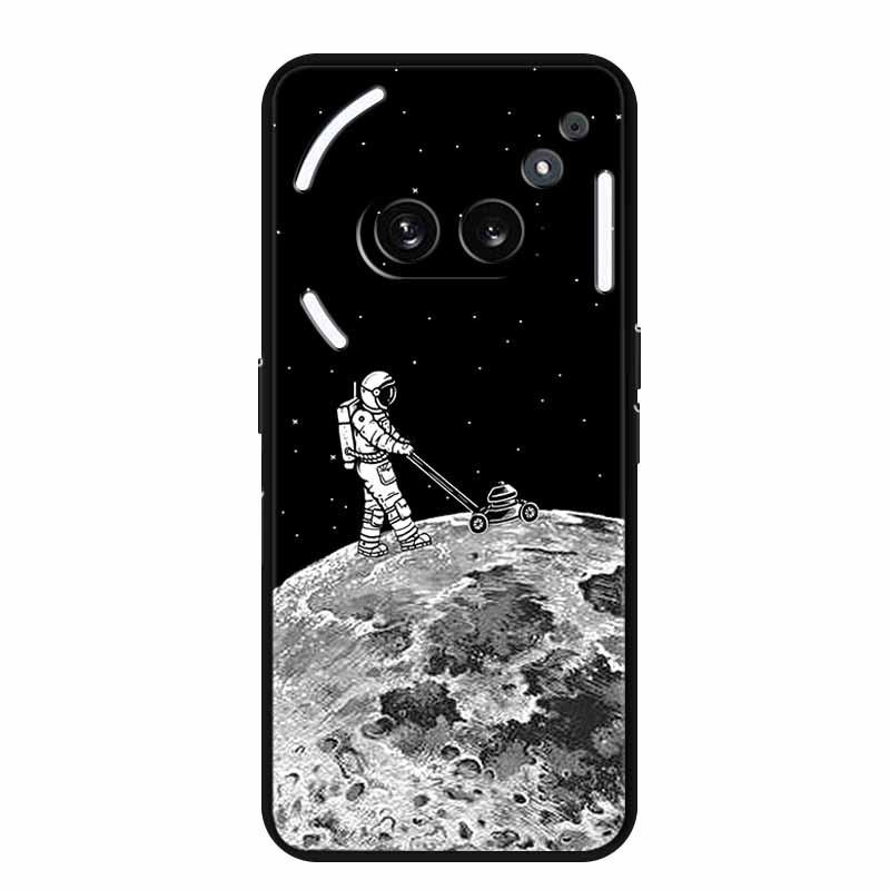 Светящийся чехол-бампер из ТПУ для Nothing Phone 2A - Персонализированный простой цветной дизайн