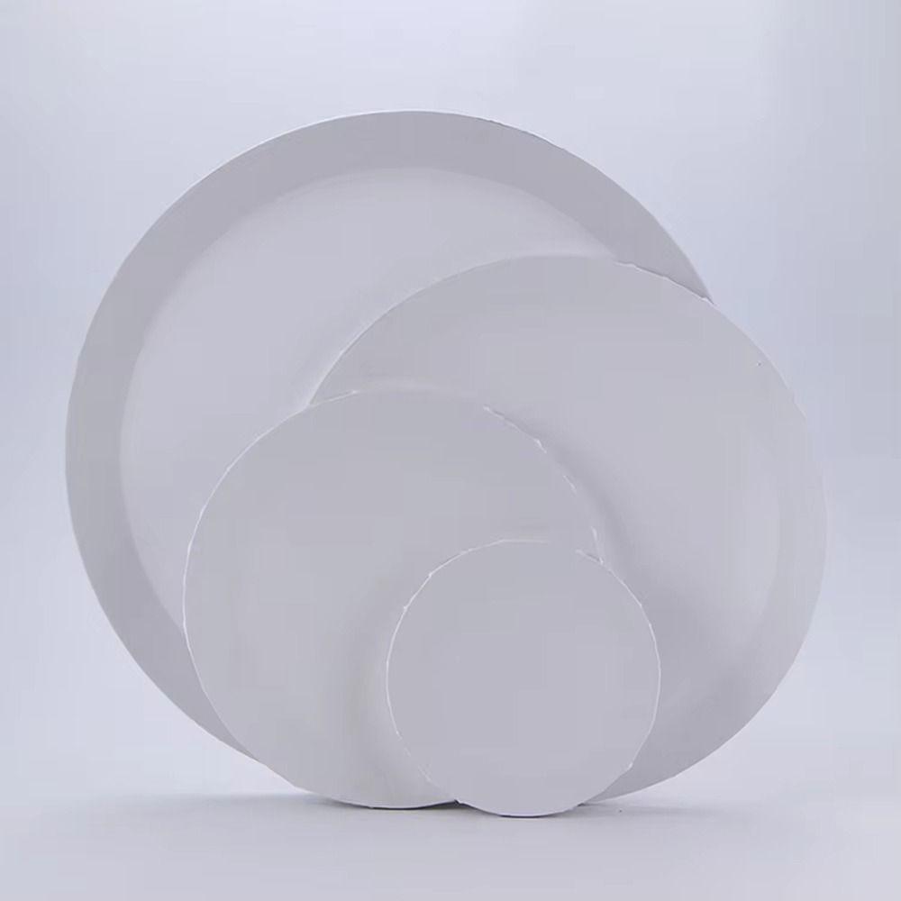 1 шт. Пустые панели для рисования, натянутый холст на подрамнике, доски для живописи, прочный круглый холст для живописи