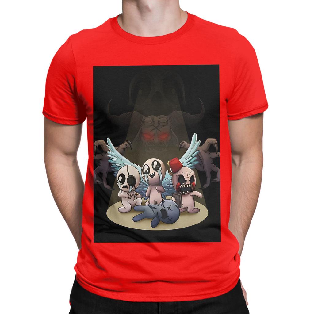 The Binding Of Isaac Черный Постер Новинка Графический 100% Хлопок Футболка The Binding Of Isaac Rebirth Топы Футболки Для Унисекс