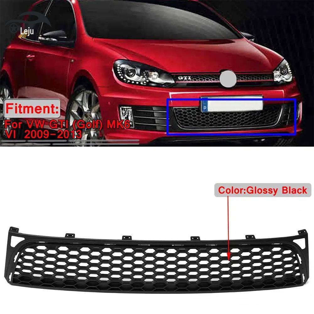 Накладка на переднюю решетку для Volkswagen Golf 6 GTI 09-13 Модификация нижней решетки