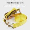 25MM Hookless Cargo Tie-Down Strap Tensioner for Luggage and Fastening