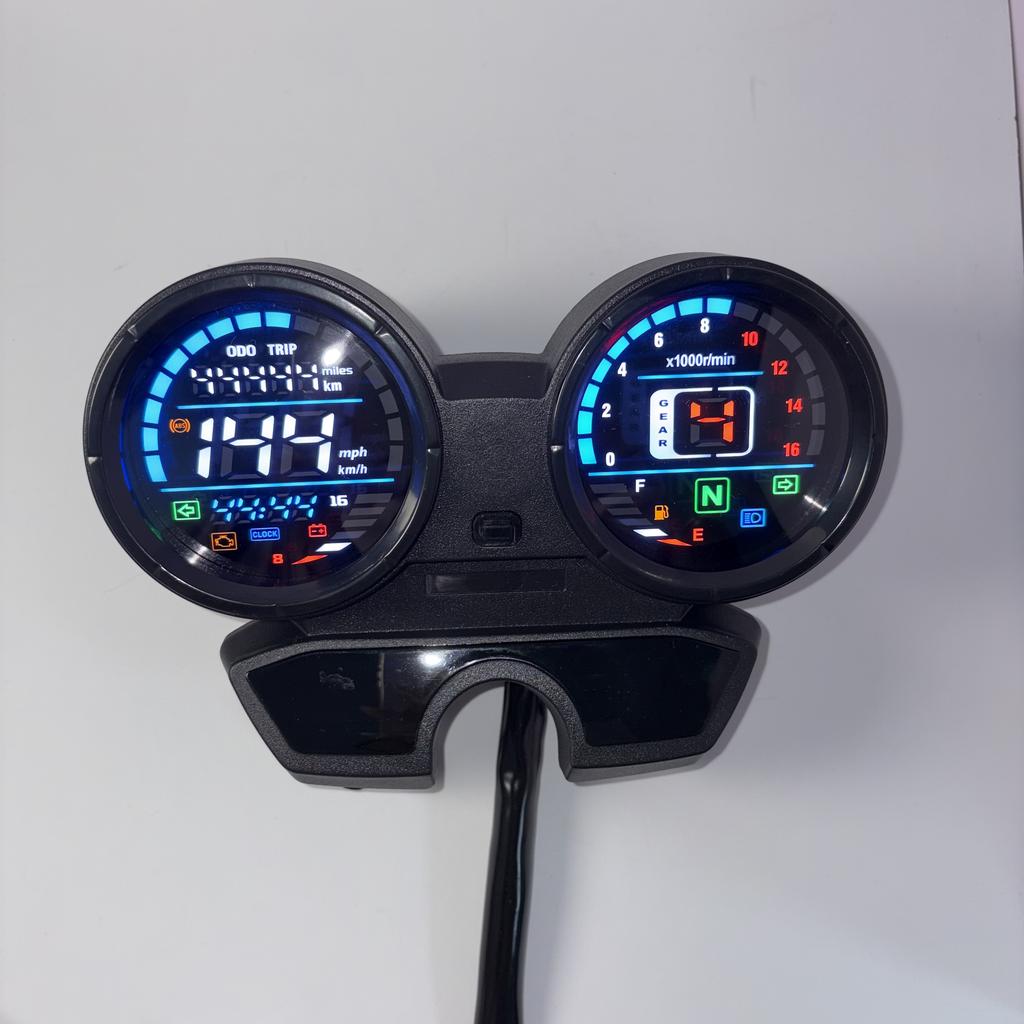Новый спидометр для мотоцикла Moto Цифровая приборная панель Тахометр с USB-зарядкой для Bajaj Boxer BM 150 CT 150 BM150