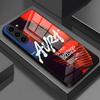 Чехол для телефона с изображением рэпера Maka Aura для Samsung S26 S25 Edge Ultra S23 S22 S21 S20 Ultra Plus S24 Fe A54 A53 A25 Стеклянная крышка