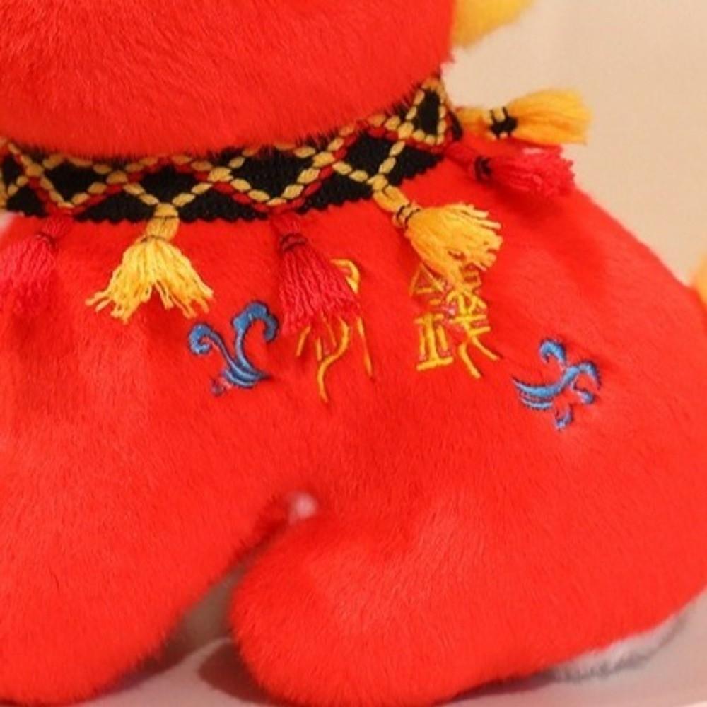 Chinese Style Zodiac Horse Doll Cute Plush Horse Toys Cartoon 2026 New Year Mascot Bedside Decor