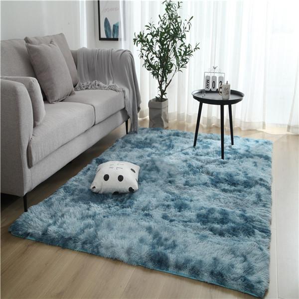 Living Room Carpet Decoration Fluffy Soft Large Size Rugs Bright Color Anti Slip Floor Mat Bedroom Study Washable Rugs Carpets 160x230