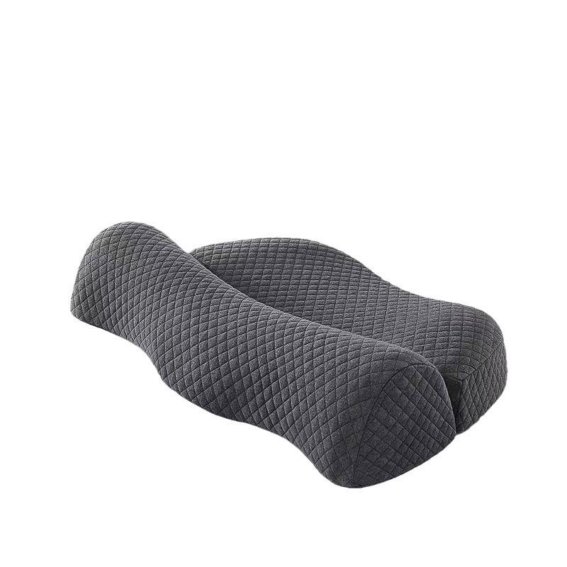 Подушка для шеи для путешествий: Подогреваемый шейный бандаж, пена с памятью для комфортного сна, съемный и моющийся для спящих на боку