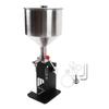 Manual Paste Liquid Filling Machine Adjustable 5?60ml Stainless Steel Bottler Filler for Pastes