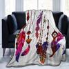 Printed Blanket Flannel Sofa Blanket Digital Printed Blanket