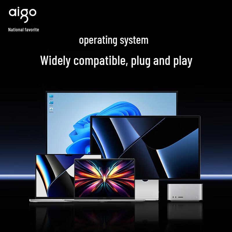 aigo G30 USB3.2 High-Speed Metal Flash Drive