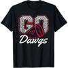 Dawgs Sic Em, Вперед, Псы, Sic'Em, Вперед, Бульдог, Одежда, Футболка для Мужчин Женщин Девочек Детей