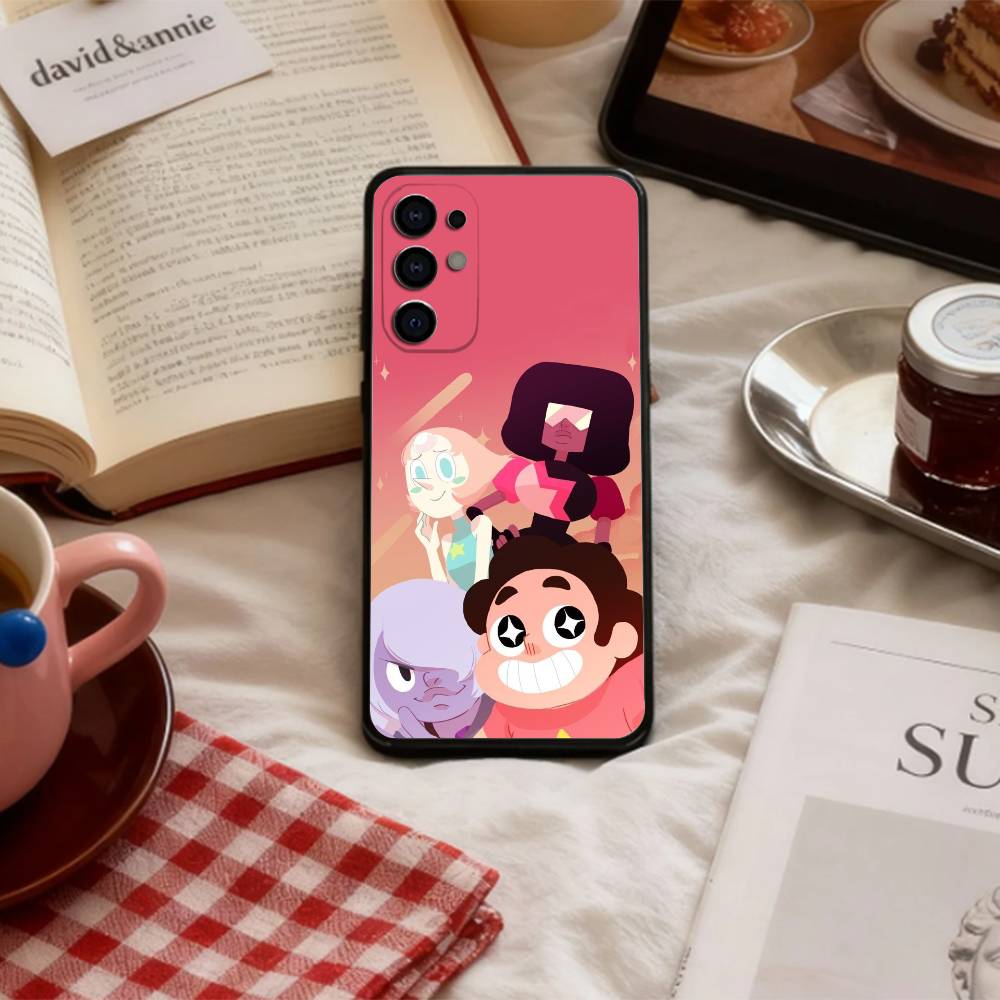 LGBTQ S-Steven U-Universe Phone Case For Samsung S 25,24,23,22,30,21,10,9,Ultra,Plus,Lite,FE,4,5 G Soft Black Case