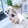 F-Киллуа Зольдик H-Hunter X Hunter Чехол для телефона iPhone17, 16,15,14,13,12 Pro Max Черный Конфетный Матовый Ударопрочный Чехол