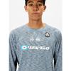 Canterbury JAPAN L/S WORKOUT TEE 20_Blue Gray S