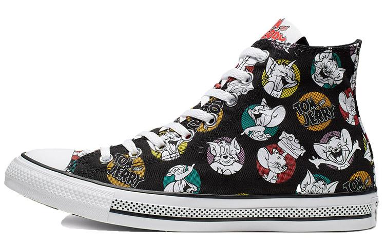 Кеды Chuck Taylor All Star Tom & Jerry x Chuck Taylor All Star Converse High 'Черный' 165733C