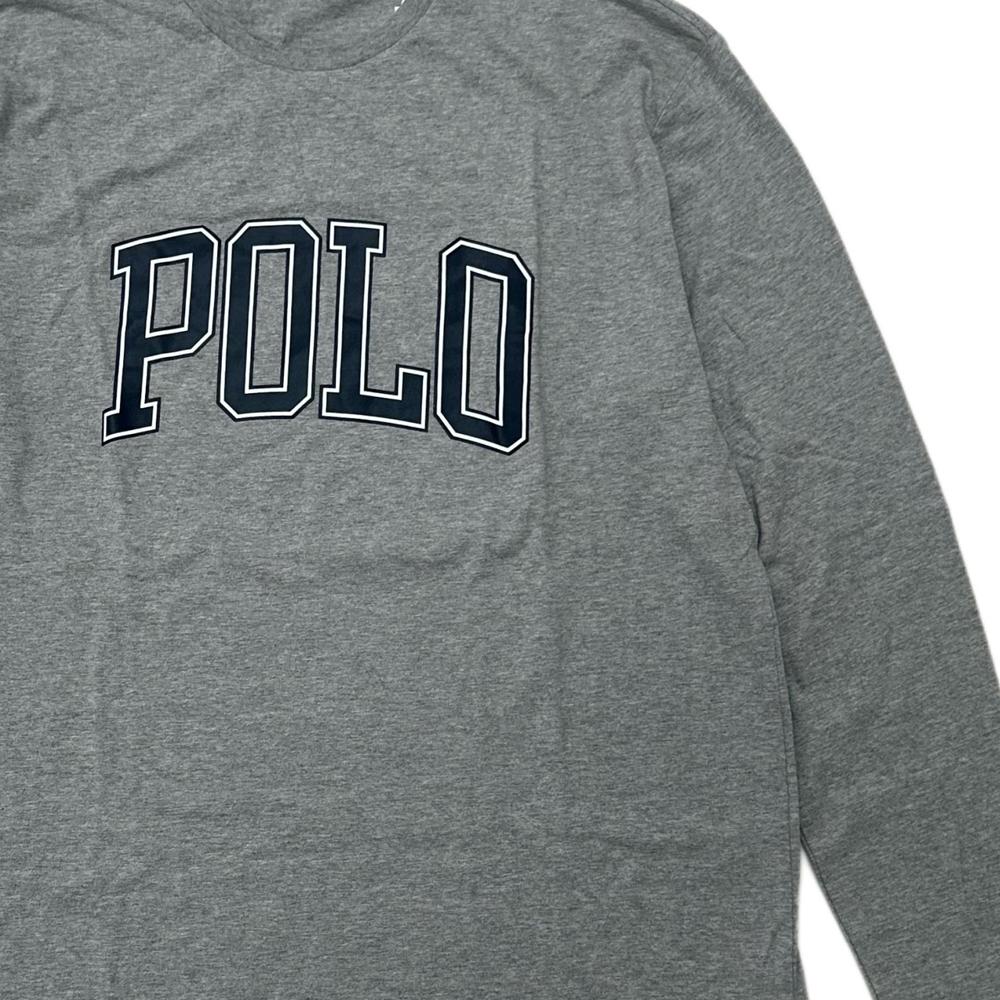 Polo Ralph Lauren Весна-Лето 25 Футболка с длинным рукавом и принтом логотипа-буквы Мужские топы 710839038-003