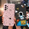 Чехол для телефона Космонавт Звездный узор Для Samsung Galaxy A53 A52 A32 S9 S10 Plus S10e Note 10 Lite Силиконовый противоударный чехол