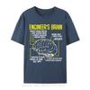 Engineer Is Brain Funny Engineering Games Process T-Shirts Birthday Tops Cotton T Shirt Oversized Unisex Tshirt Men's Clothing