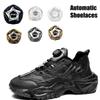 1Pair Automatic Shoelaces Without Ties Swivel Buckle Elastic Laces Sneakers Adult Kids Tennis No Tie Shoe Laces Shoe Accessories