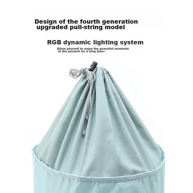 Foldable Foot Soaking Bucket, Thickened Insulated Portable Raised Bucket, Foot Soaking Health Bag, Foot Bath Basin for Over-Knee Use