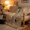 Throw High-Density Short Plush Blanket For Sofa Nap Air-Conditioned Room Soft Skin-Friendly The Invisible Man