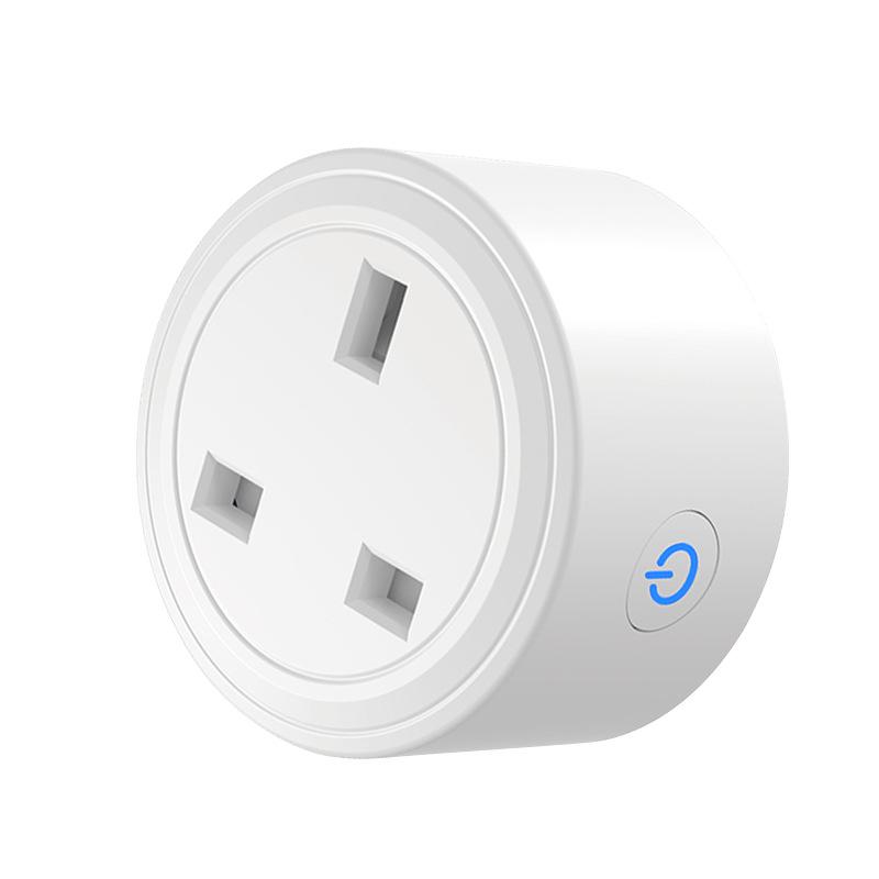 Умная розетка UK Smart Graffiti: Совместимость с Homekit и Google Home, Таймер, Удаленное управление через приложение, Умный переключатель с измерением потребления