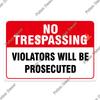 Putuo Decor No Trespassing Tin Signs Warning Plaque Metal Video Surveillance Wall Art Poster Plate Yard Iron Painting Stickers