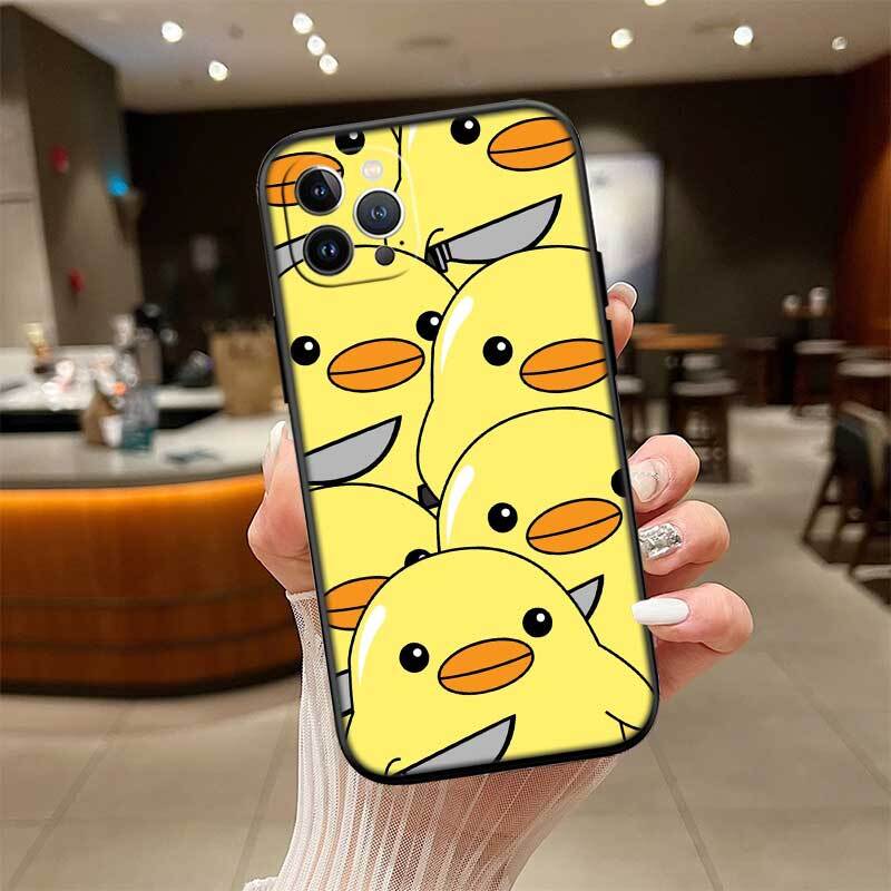 DUCK Cartoon Case for Samsung M55 M35 M15 A02 A05S A05 A06 A15 A12 A13 A10 A16 A20 A22 A24 A25 A30 A31 A32 A33 A35 A42 A50