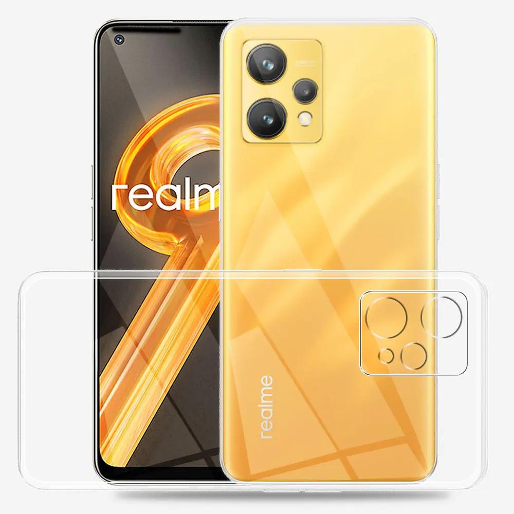 Чехол для OPPO Realme 9 Pro Plus Прозрачный Силиконовый Мягкий ТПУ Чехол для Телефона Для Realme 9 9i 4G Funda Для Realme 9 Pro Прозрачный Coque