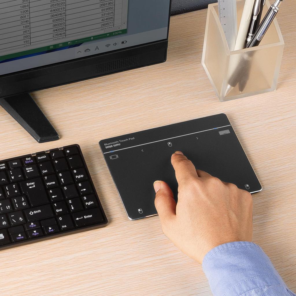 Sanwa Supply Bluetooth Touchpad MA-PB521LGM